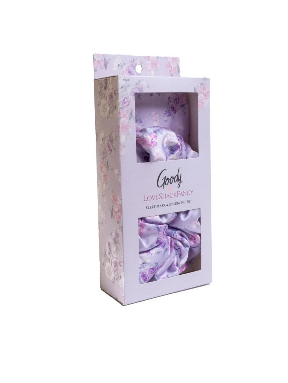 NWT Limited LoveShackFancy x Goody Sleep Mask & Scrunchie Set Hibiscus- HTF